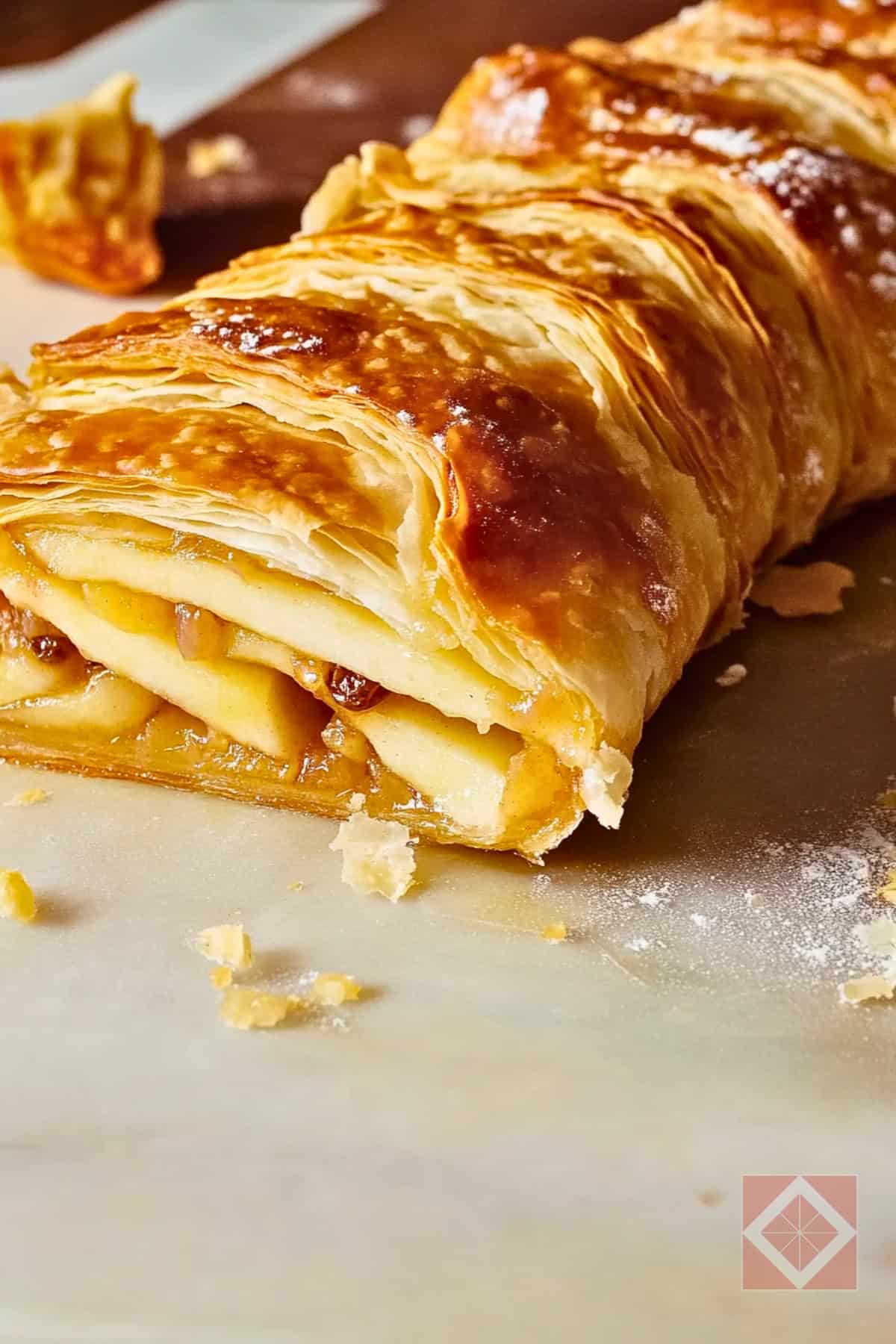 Best Apple Strudel One-Pot Dessert Recipe for a Sweet & Simple Treat - Apple Strudel pin 1 midia