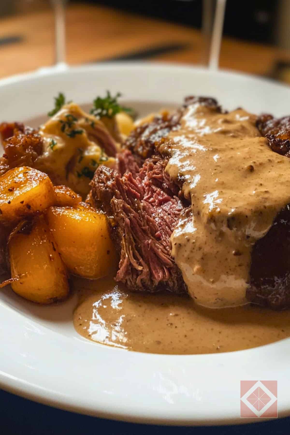 Simple Family Meal Beef with Garlic Harvester Sauce Recipe - Beef with Garlic Harvester Sauce pin 2 midia