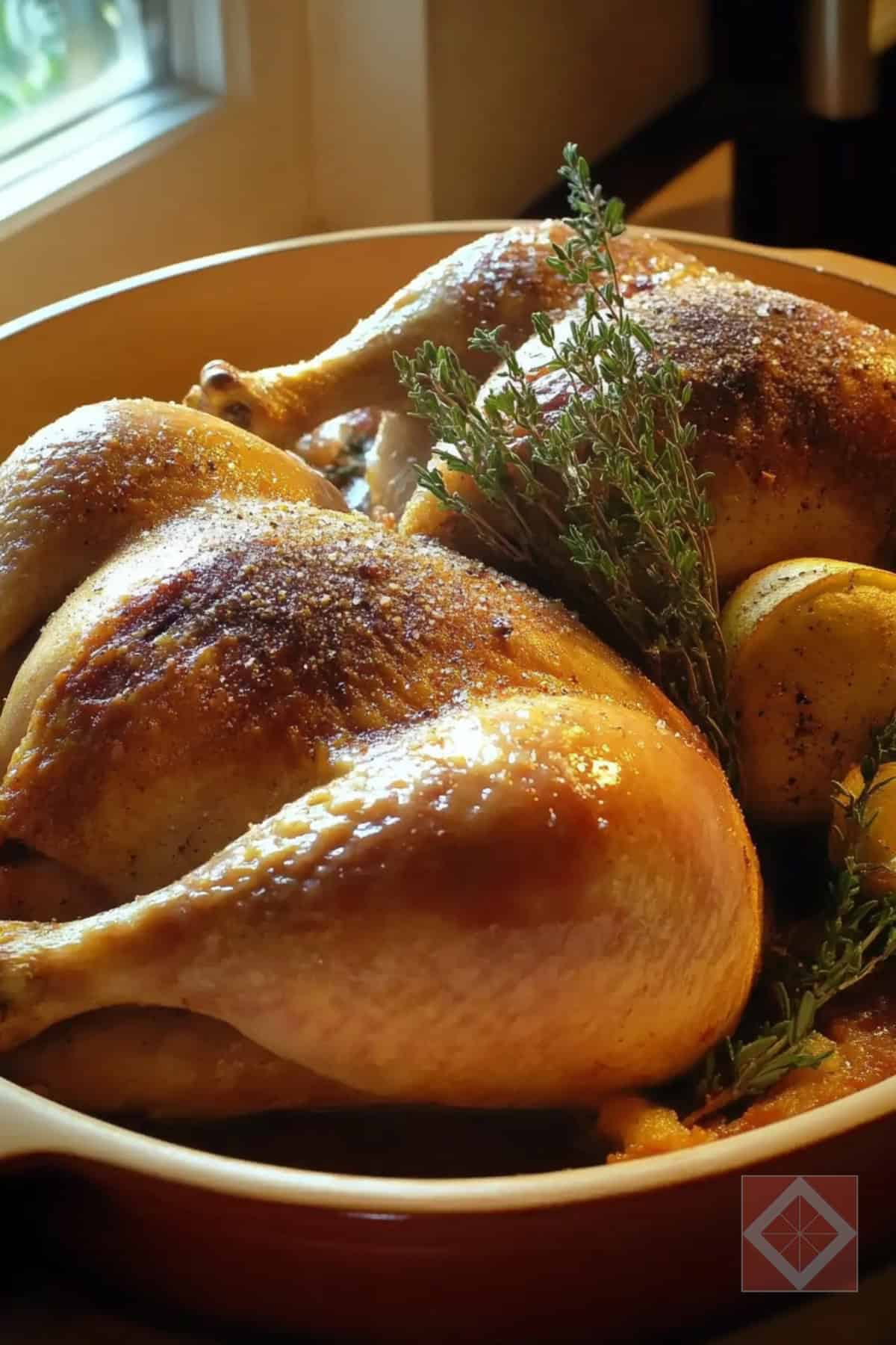 Carnivore-Style Braised Guinea Fowl with Bacon and Herbs - Braised Guinea Fowl pin 1 midia