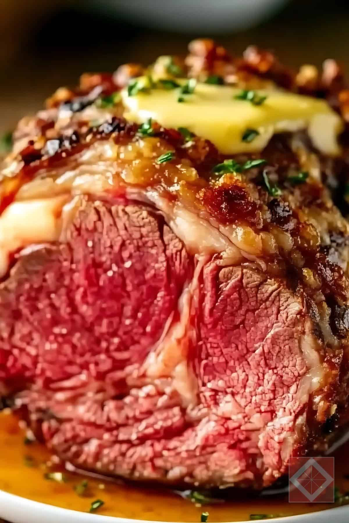 Butter-Basted Prime Rib Roast Air Fryer Recipe for Juicy Perfection - Butter Basted Prime Rib Roast pin 2 midia