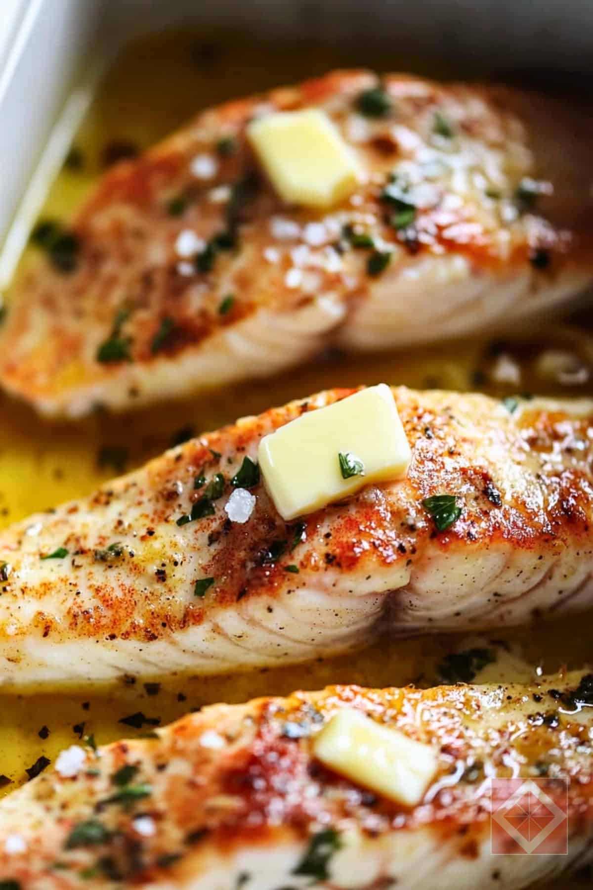 Best Butter-Basted Snapper Air Fryer Recipe Ever - Butter Basted Snapper pin 1 midia