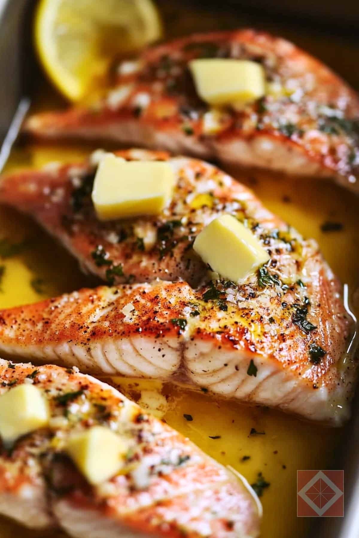 Best Butter-Basted Snapper Air Fryer Recipe Ever - Butter Basted Snapper pin 2 midia