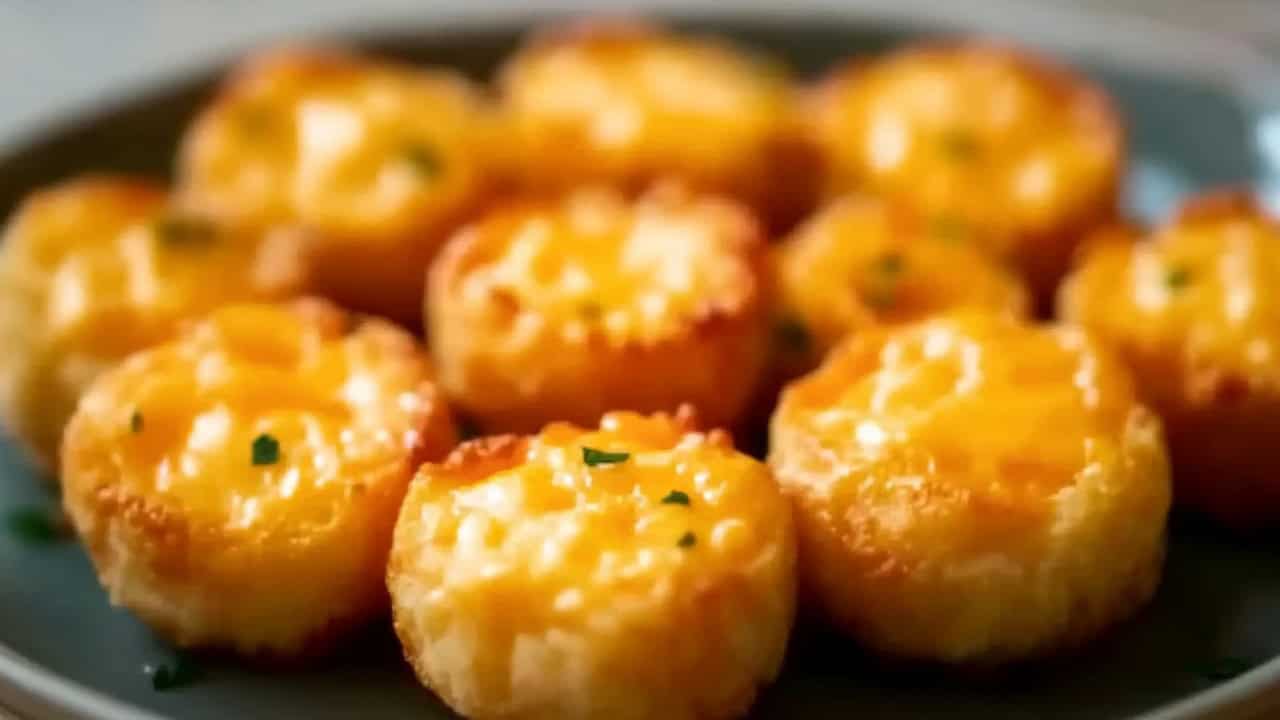 Irresistible Cheddar Bites Air Fryer Recipe for Keto Diets - Cheddar Bites midia