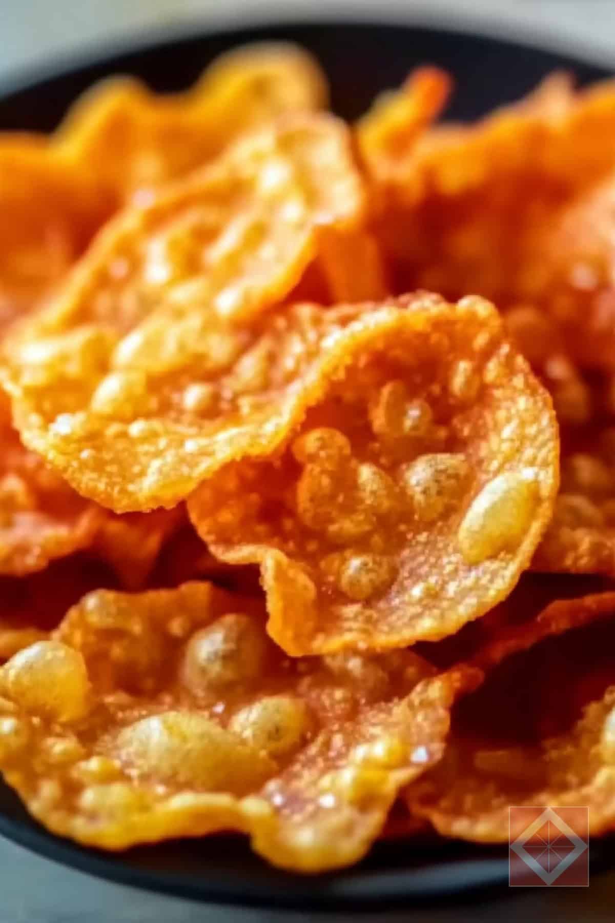 Best Chicken Skin Chips Air Fryer Recipe for Guilt-Free Snack - Chicken Skin Chips pin 1 midia