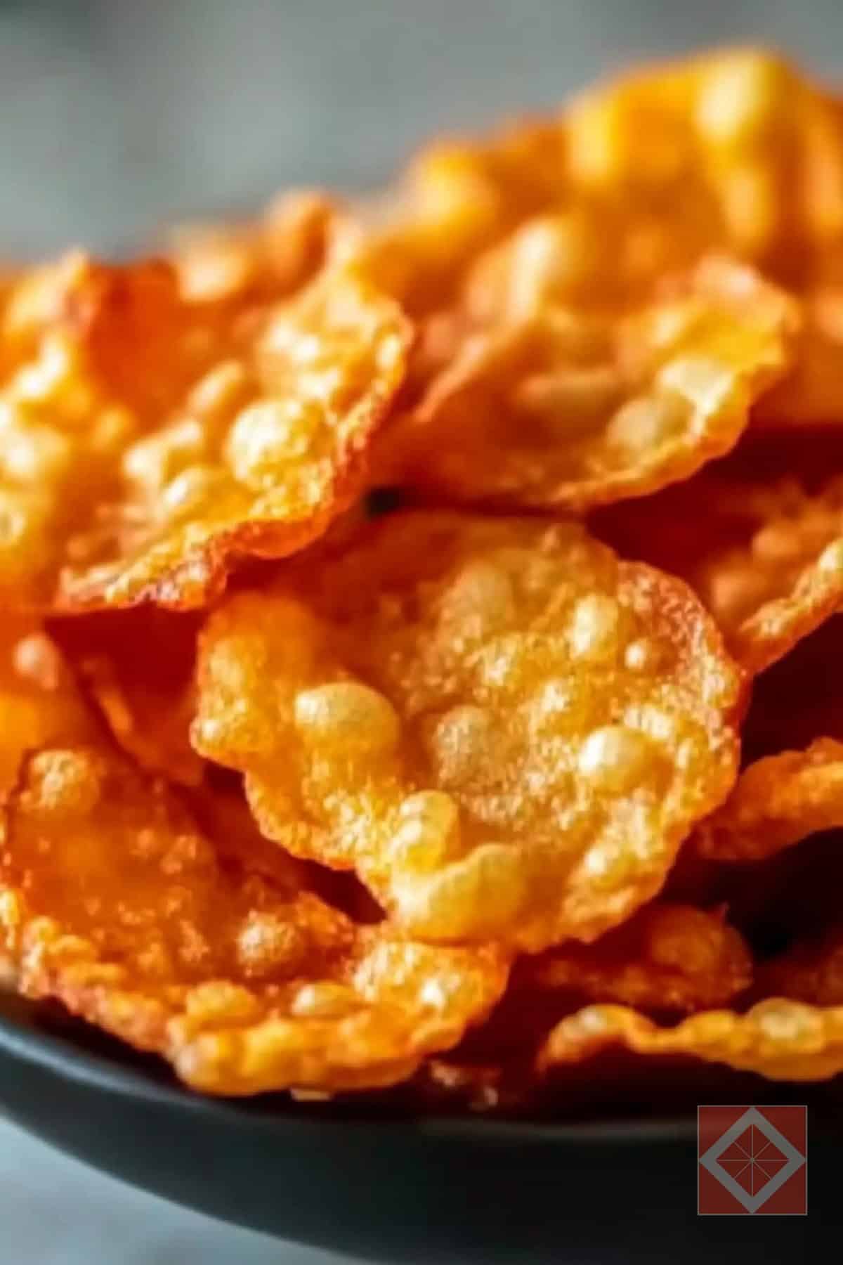 Best Chicken Skin Chips Air Fryer Recipe for Guilt-Free Snack - Chicken Skin Chips pin 2 midia