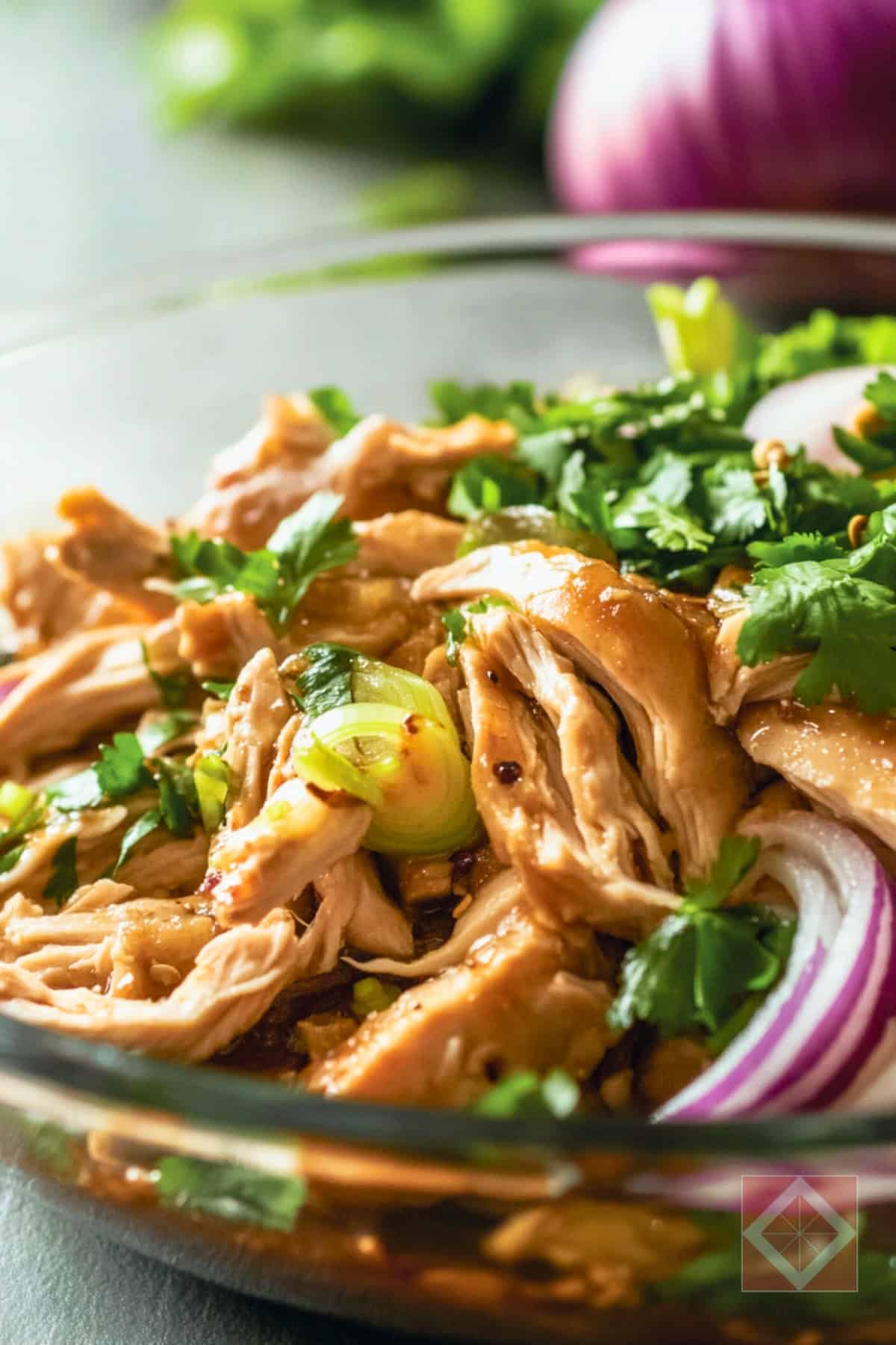 Chinese Chicken Recipe: Hand-Shredded Style - Chinese Hand Shredded Chicken pin 2 midia