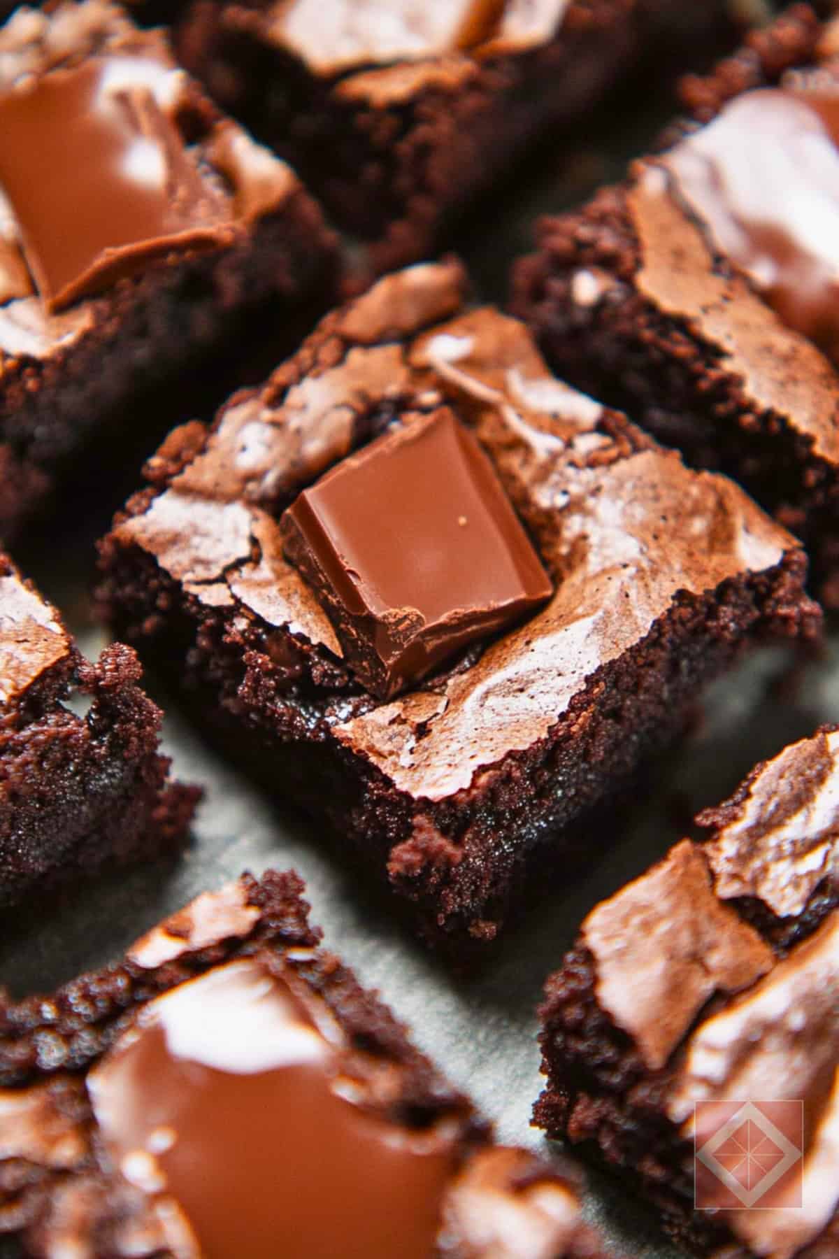Easy Chocolate Chunk Brownies One-Pot Dessert Recipe for Chocolate Lovers - Chocolate Chunk Brownies pin 2 midia