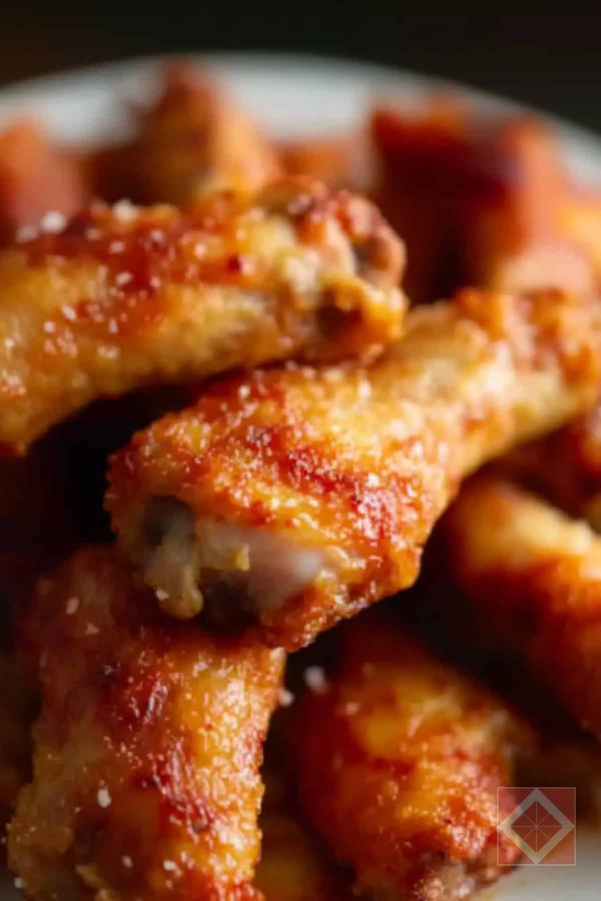 Crispy Chicken Wing Strips Air Fryer Recipe for Keto Snacking - Crispy Chicken Wing Strips pin 1 midia