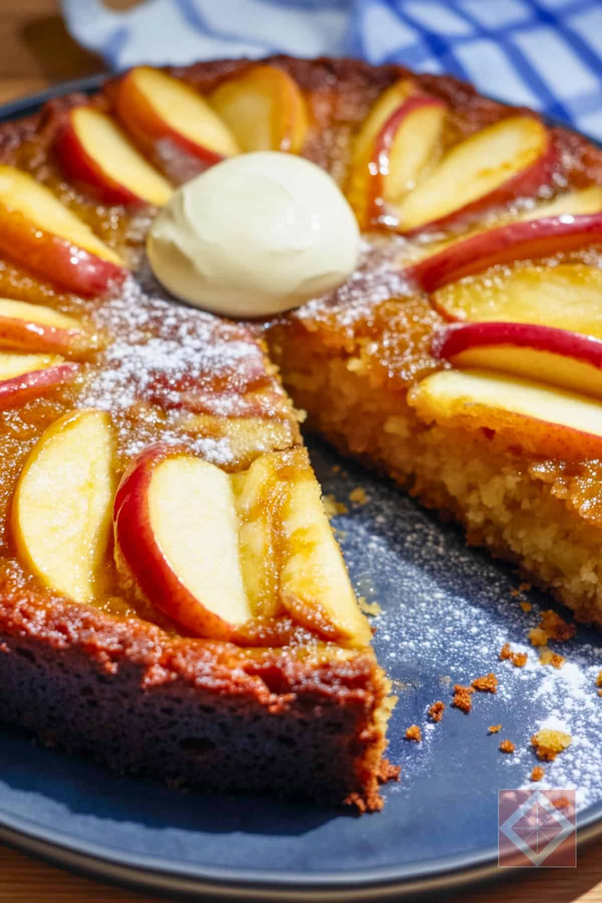 Dutch Apple Cake: A Warm & Spiced Old-Fashioned Treat - Dutch Apple Cake pin 2 midia