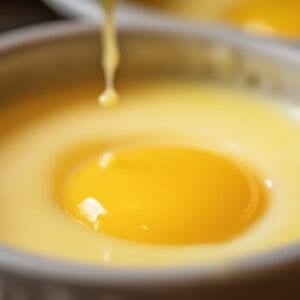 Egg Pudding with Butter Drizzle Carnivore Air Fryer Recipe Made Easy - Egg Pudding with Butter Drizzle midia