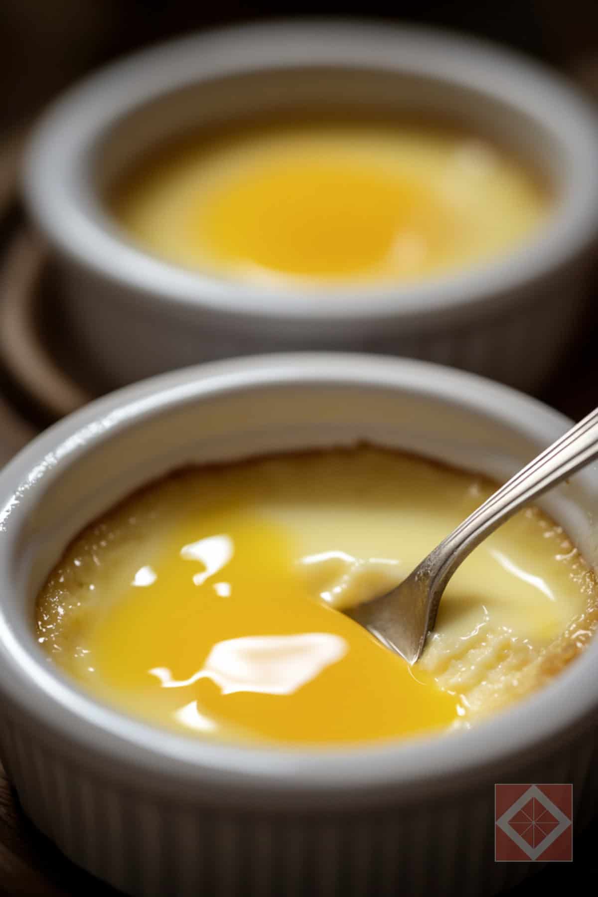 Egg Pudding with Butter Drizzle Carnivore Air Fryer Recipe Made Easy - Egg Pudding with Butter Drizzle pin 1 midia 2