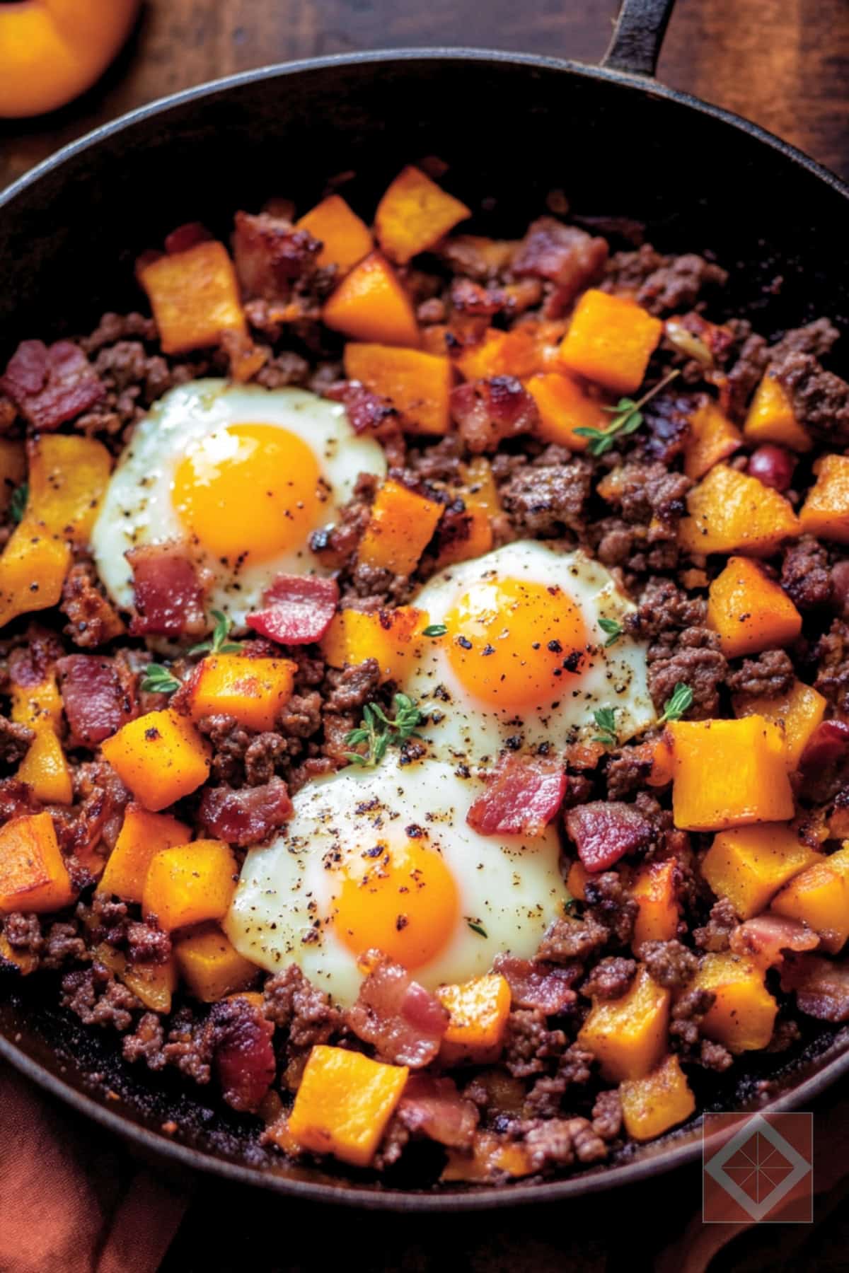 Carnivore Diet-Inspired Fall Skillet Hash - Fall Skillet Hash pin 1 midia