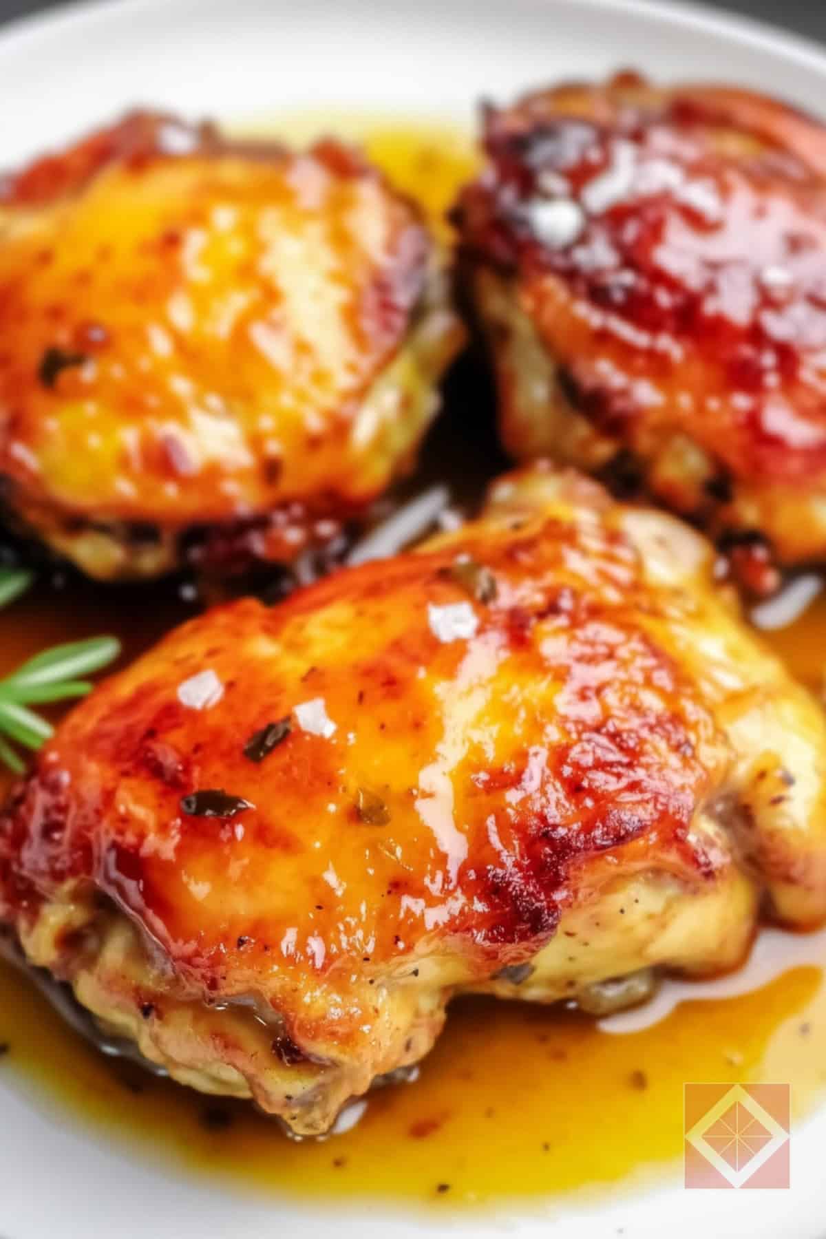 Golden Chicken Thighs Air Fryer Recipe for Carnivore Meal Prep - Golden Chicken Thighs pin 1 midia