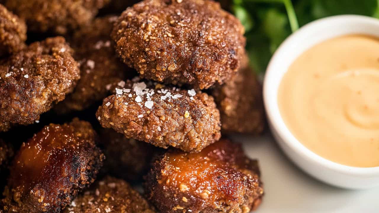 Juicy Ground Beef Nuggets Air Fryer Recipe for Keto-Friendly Bites - Ground Beef Nuggets midia