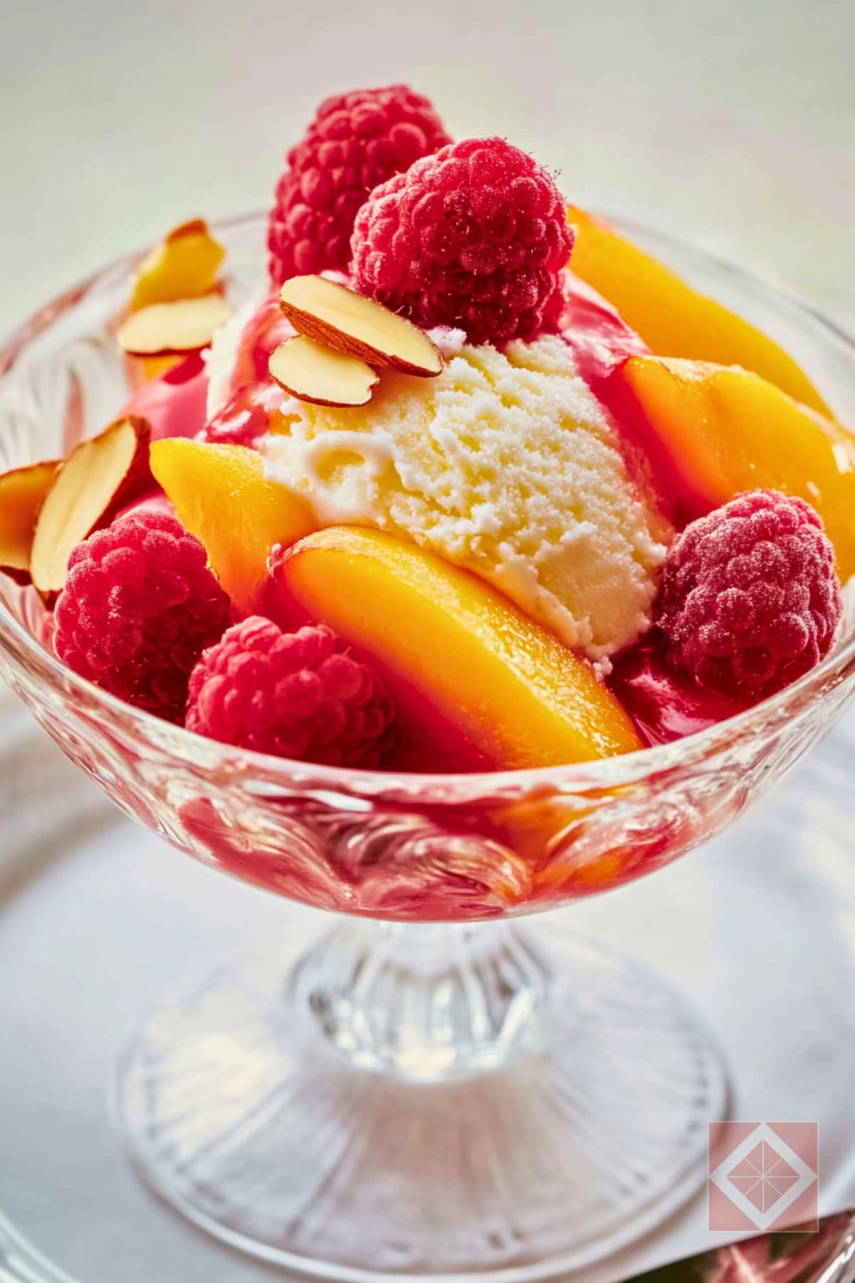 Try This La Pêche Melba Recipe for a Romantic Dessert - La Peche Melba pin 1 midia