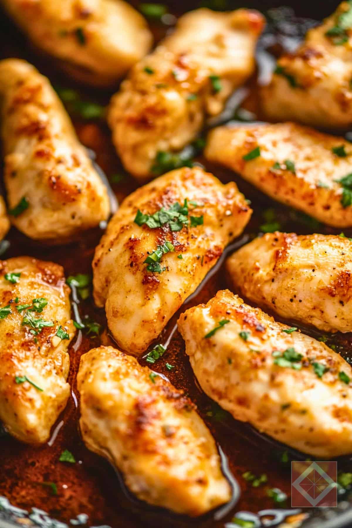 Low-Carb Butter Chicken Tenderloins Air Fryer Snack Recipe - Low Carb Butter Chicken Tenderloins pin 2 midia