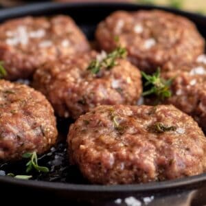 Maple-Sage Breakfast Sausage That’s Carnivore-Friendly & Way Better Than Store-Bought - Maple Sage Sausage midia