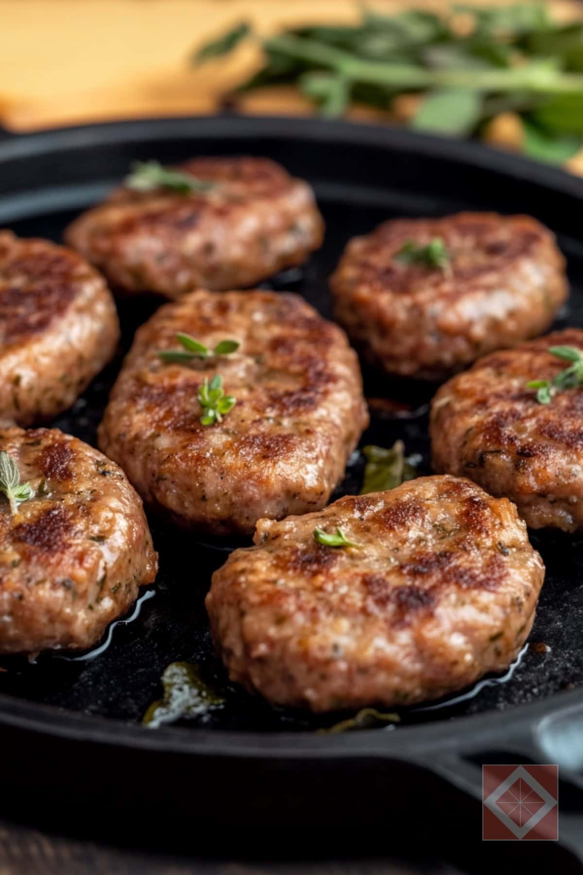 Maple-Sage Breakfast Sausage That’s Carnivore-Friendly & Way Better Than Store-Bought - Maple Sage Sausage pin 3 midia