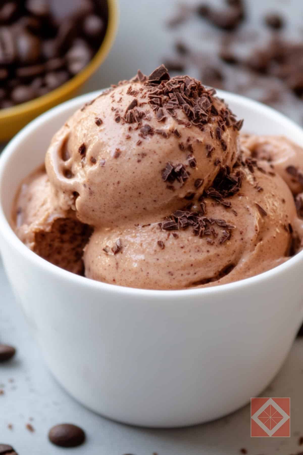 High-Protein Mocha Ice Cream for a Sweet Treat - Mocha Ice Cream pin 2 midia