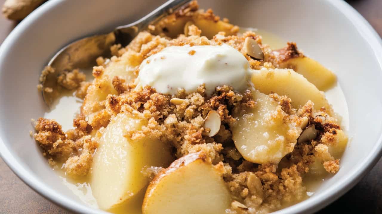 Best Pear-Ginger Crisp One-Pot Recipe for Dessert Lovers - Pear Ginger Crisp midia