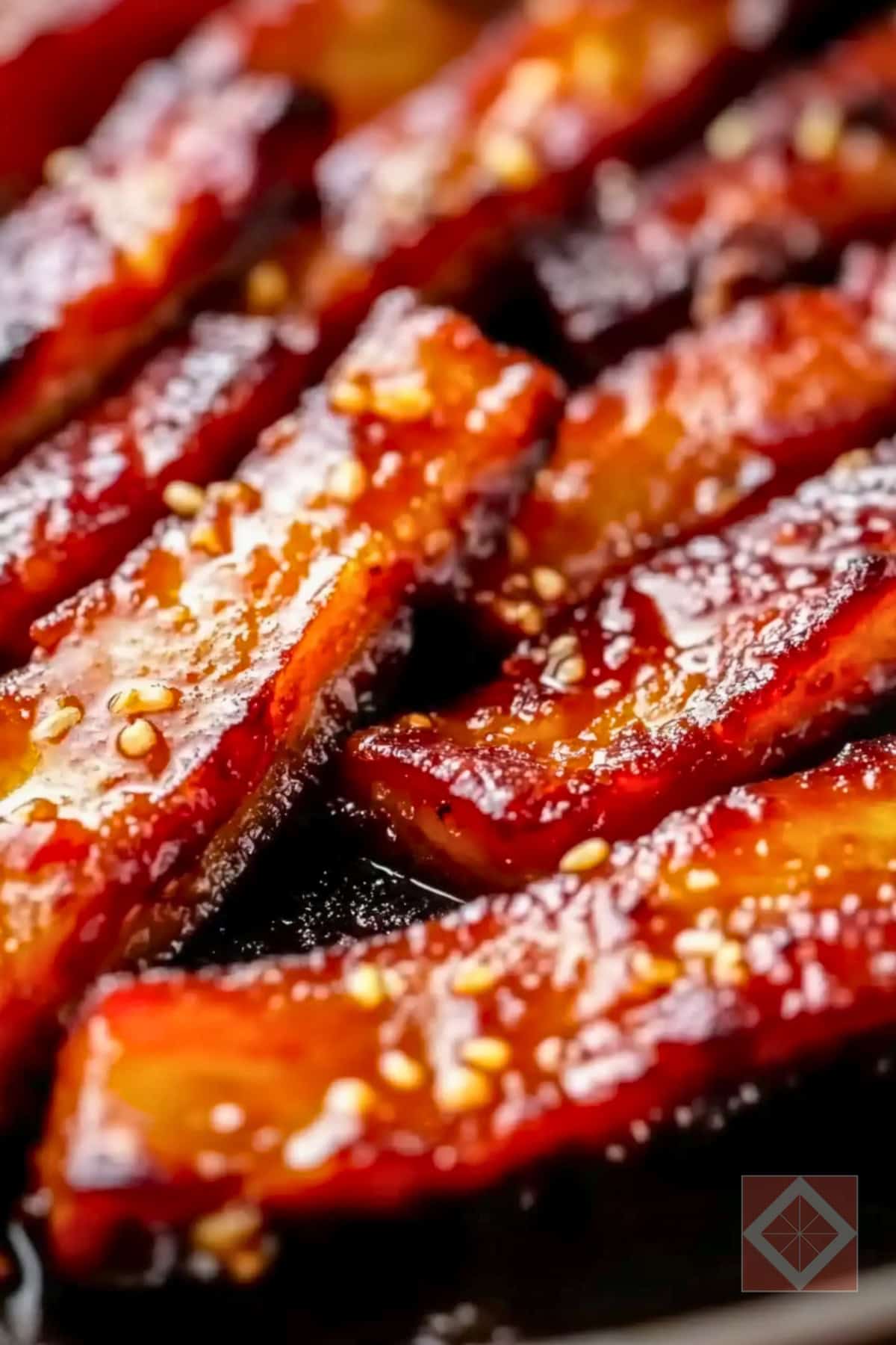 Best Pork Belly Strips with Bacon Drippings: Carnivore Air Fryer Recipe - Pork Belly Strips with Bacon Drippings pin 1 midia