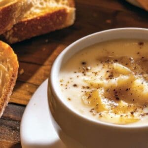 The French Onion Soup You’ve Never Heard Of—And It’s Made with Milk, Not Stock: Potage d’Oignons au Lait - Potage dOignons au Lait midia