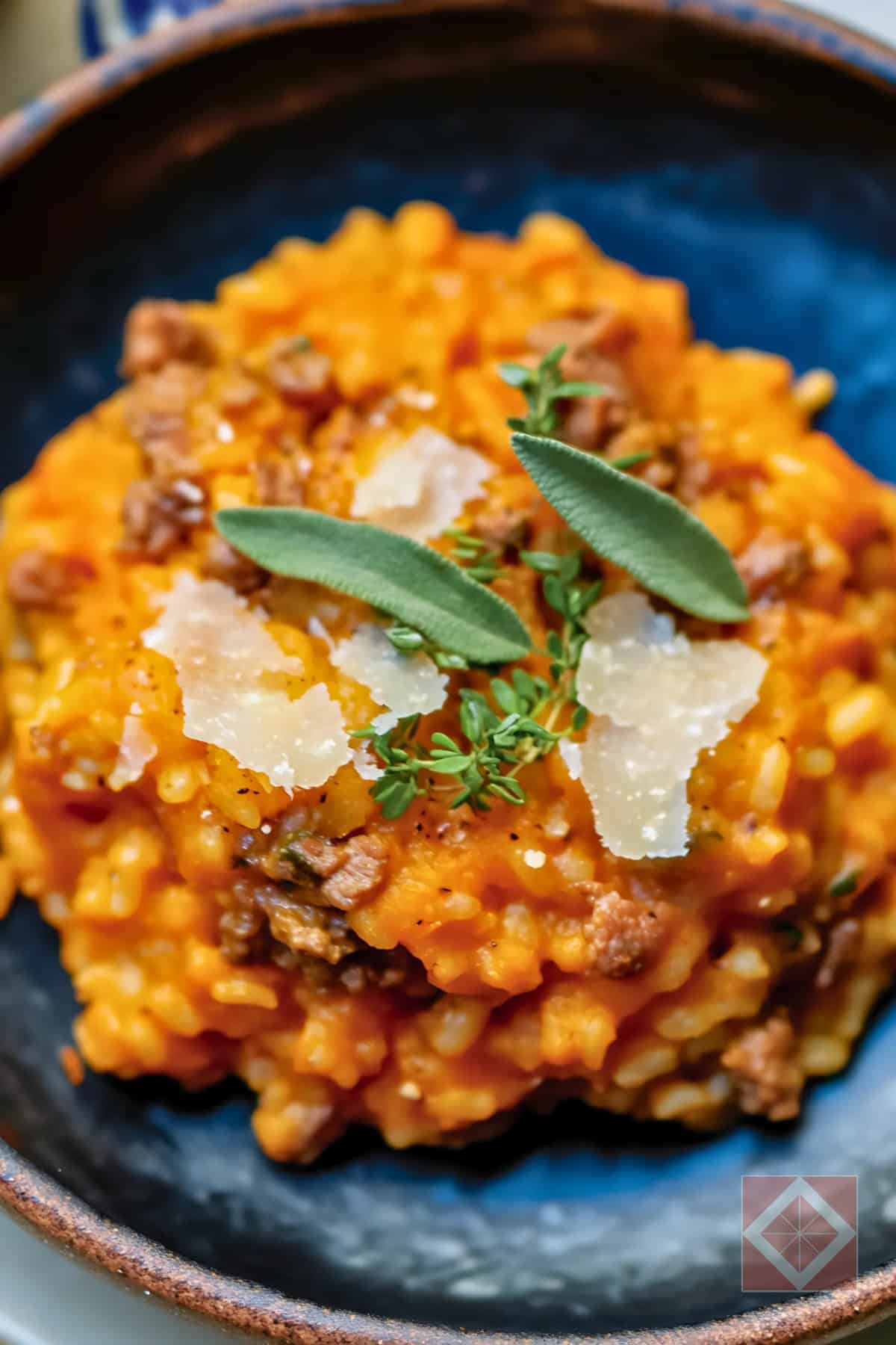 Sage & Pumpkin Risotto for the Carnivore Diet - Sage Pumpkin Risotto pin 2 midia