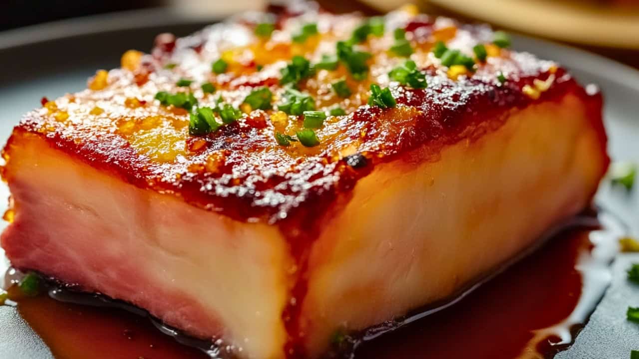 Smoked Pork Jowl with Crispy Skin Air Fryer Recipe with Perfect Crunch - Smoked Pork Jowl with Crispy Skin midia