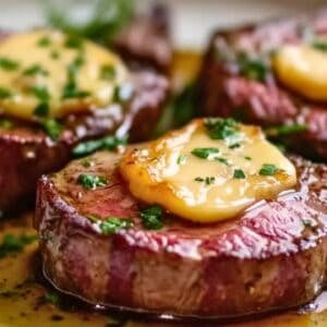 Easy Venison Steaks with Bone Marrow Butter: Carnivore Air Fryer Recipe - Venison Steaks with Bone Marrow Butter midia