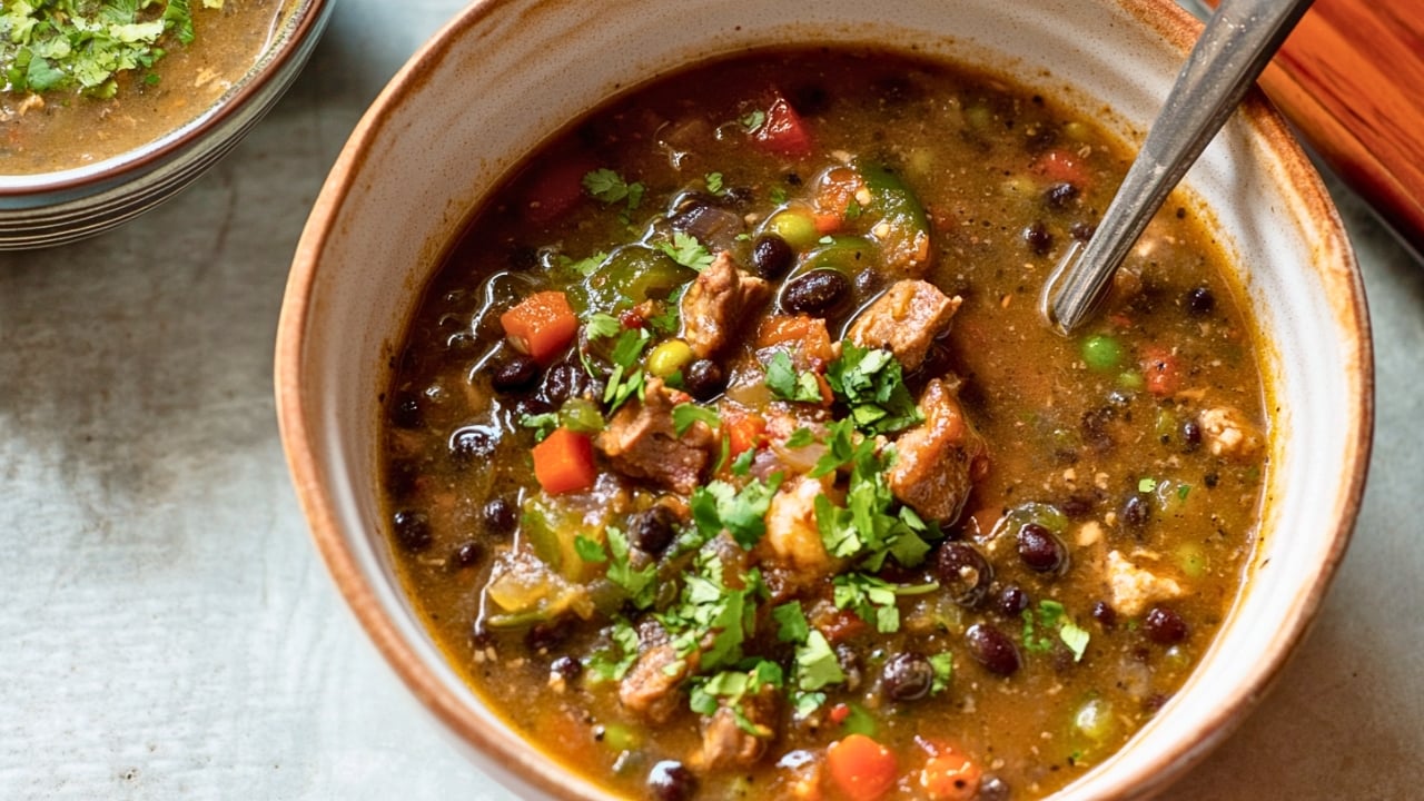 Dinner for Two: Smoky Black Bean Stew - Brazilian Pork Black Bean Stew midia