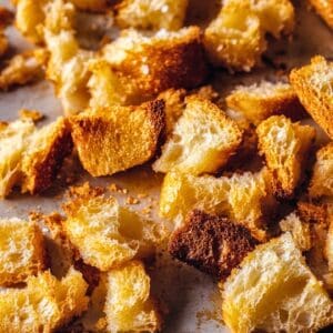 Homemade Croutons: The Crisp Topping Every Salad Deserves - Bread Croutons midia