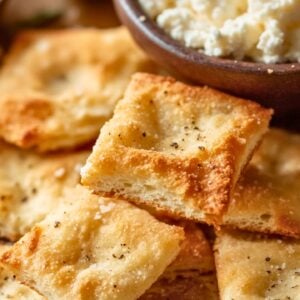 Cheese Crackers Using Cottage Cheese Recipe for Protein Snacks - Cheese Crackers Using Cottage Cheese midia