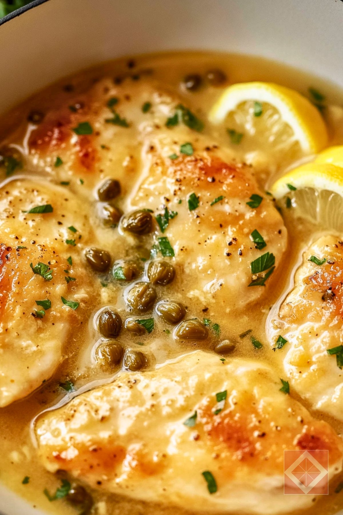 Chicken Piccata in 50 Minutes: Perfect for Two - Chicken Piccata pin 1 midia
