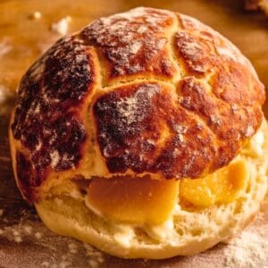 Dutch Crunch Rolls: Bakery-Style Crunchy Rolls at Home - Dutch Crunch Rolls Bread midia