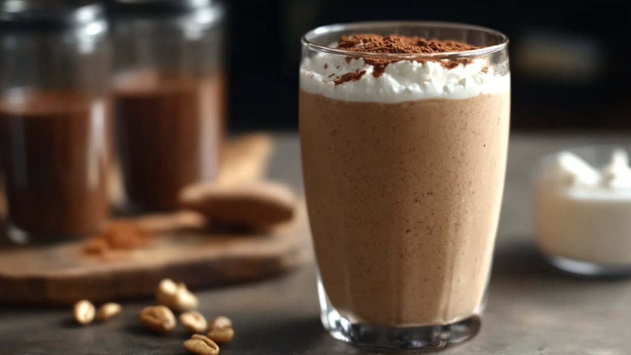 New Favorite Mocha Protein Frappe with Cottage Cheese Recipe - Mocha Frappe midia