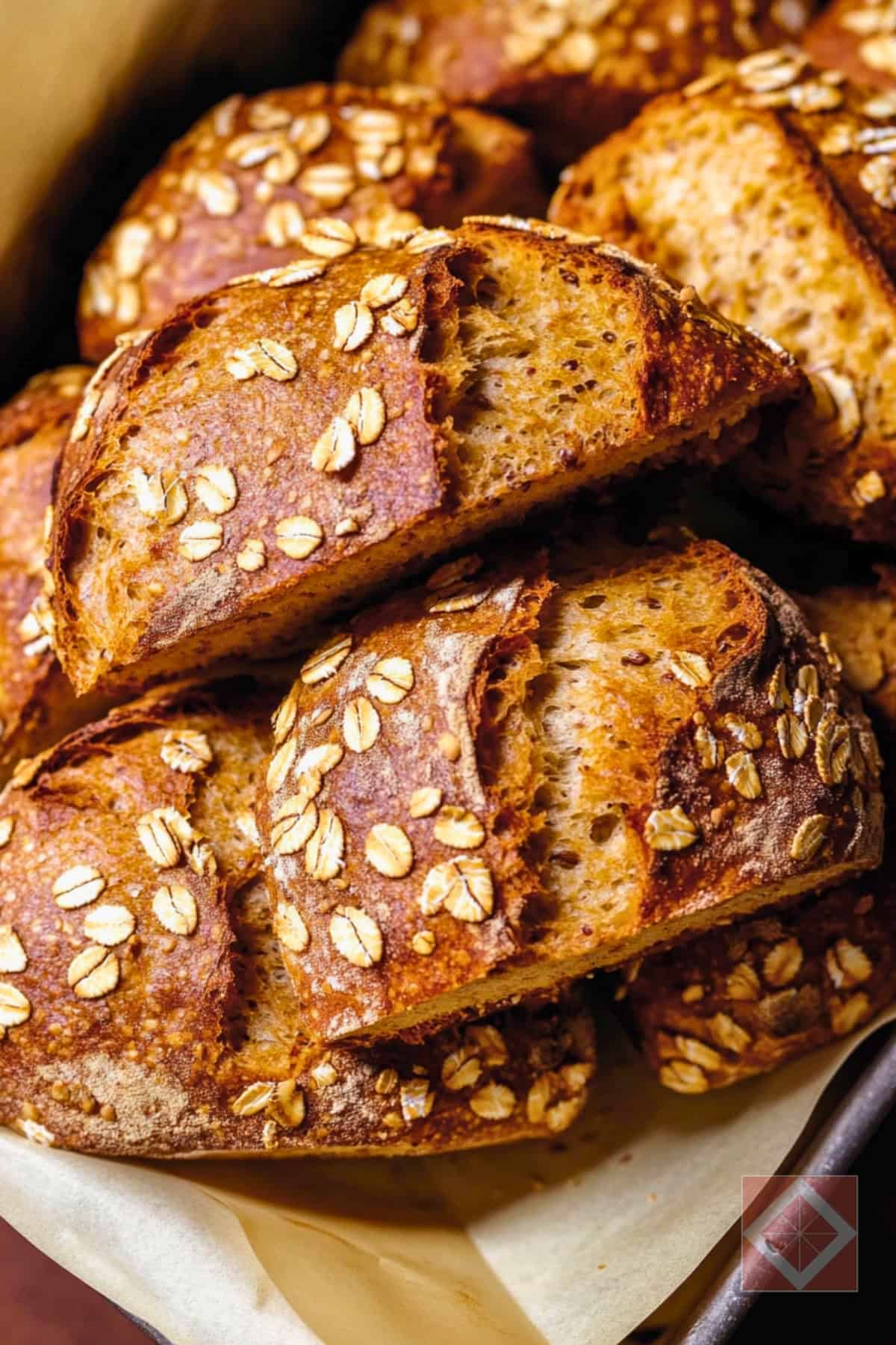 Multigrain Bâtons: Crispy Outside, Soft Inside - Multigrain Bread Batard pin 1 midia