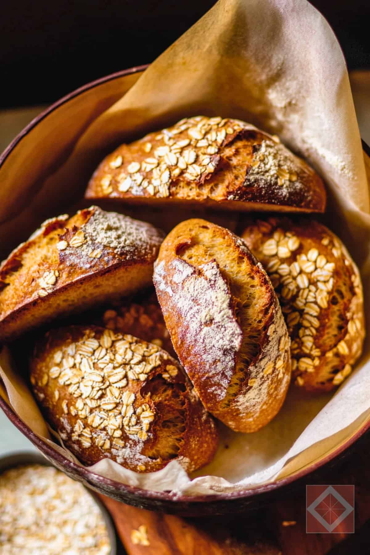 Multigrain Bâtons: Crispy Outside, Soft Inside - Multigrain Bread Batard pin 2 midia