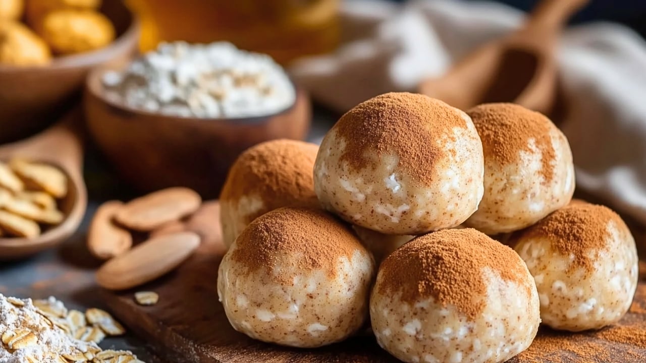 Healthy Sweet Treat Nut Butter Balls with Cottage Cheese Recipe - Nut Butter Balls with Cottage Cheese midia