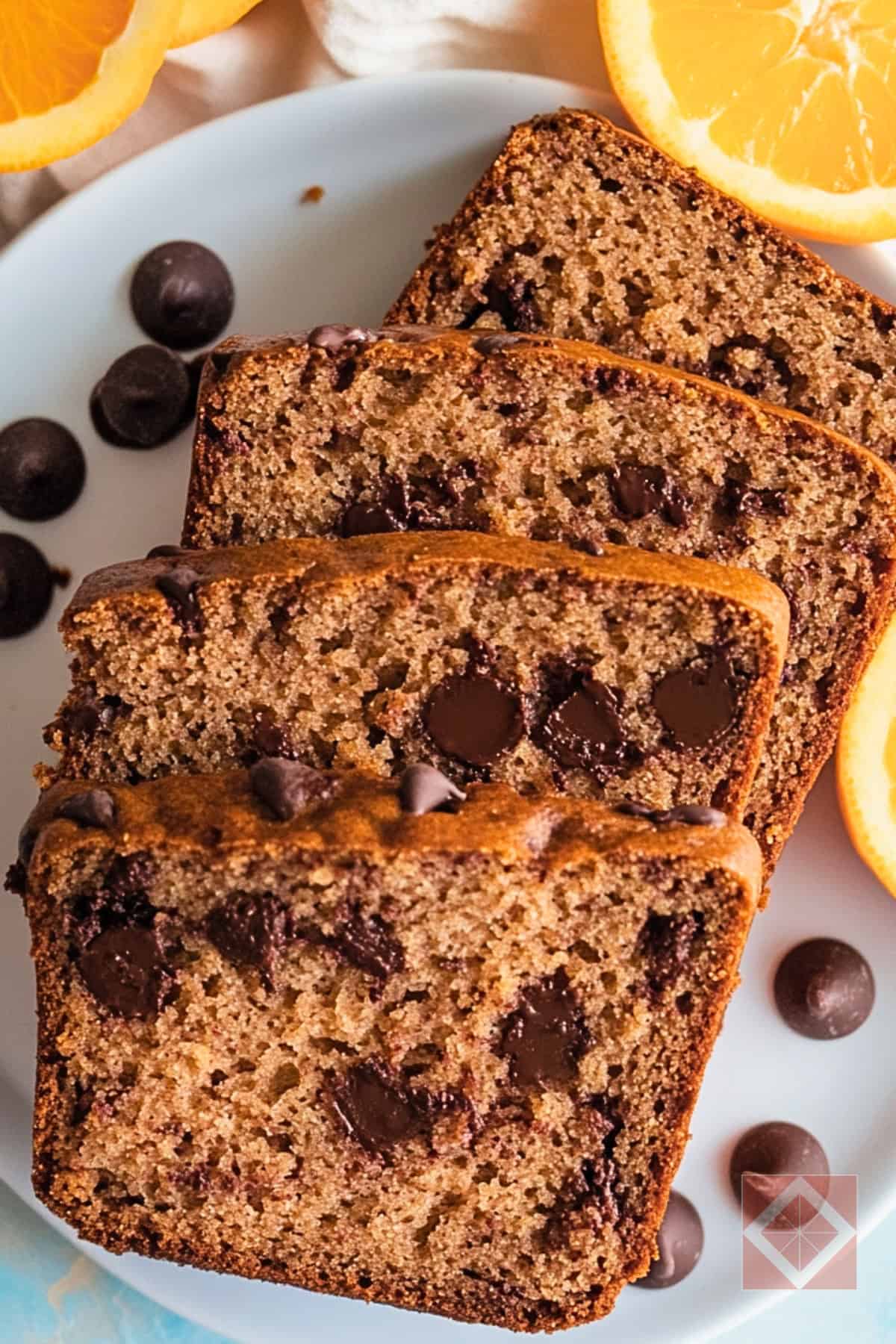 Kid-Favorite Orange Chocolate Chip Bread Machine Recipe - Orange Chocolate Chip Bread pin 1 midia