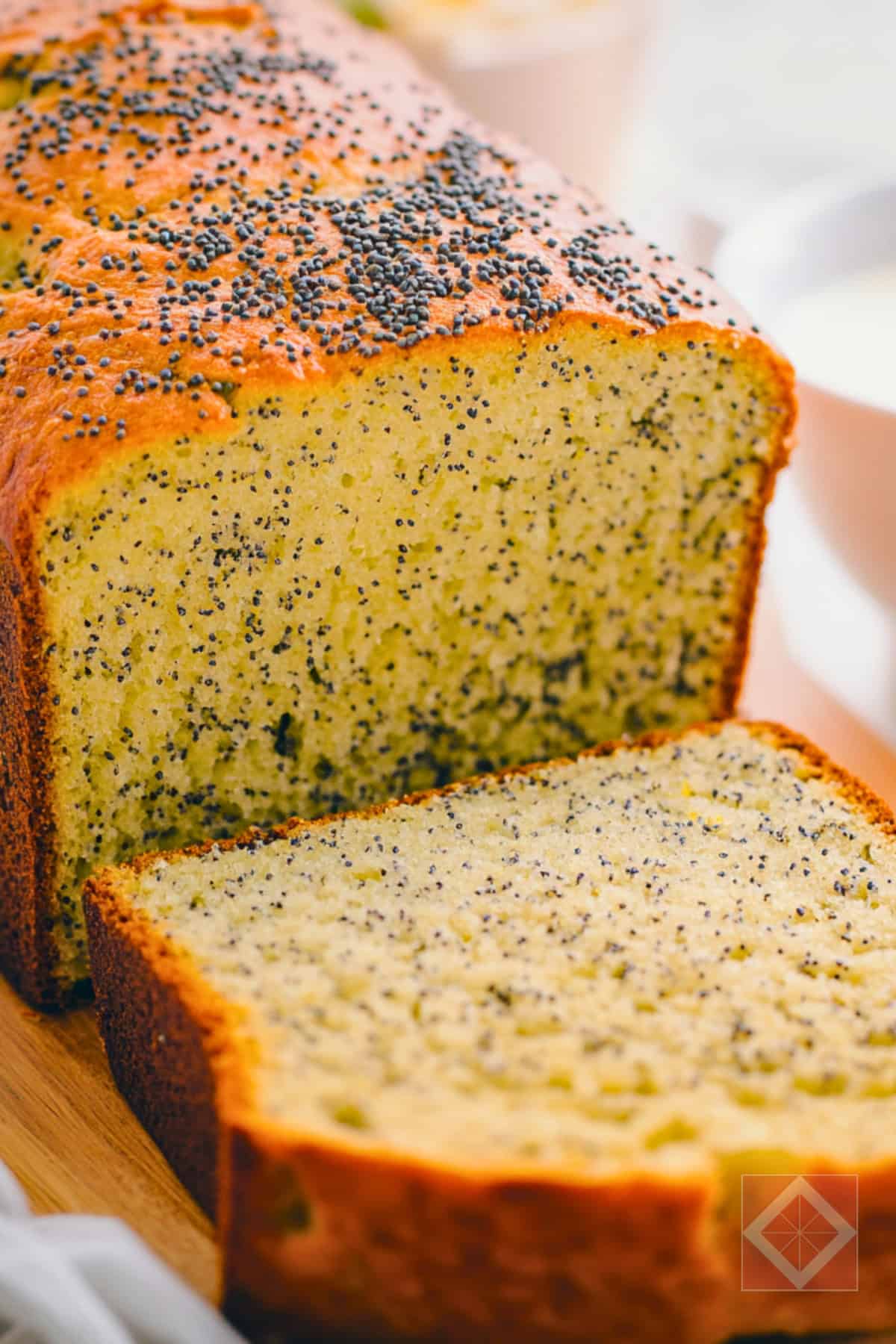 Best Tea Party Treat Poppy Seed Tea Bread Machine Recipe - Poppy Seed Tea Bread Machine pin 1 midia