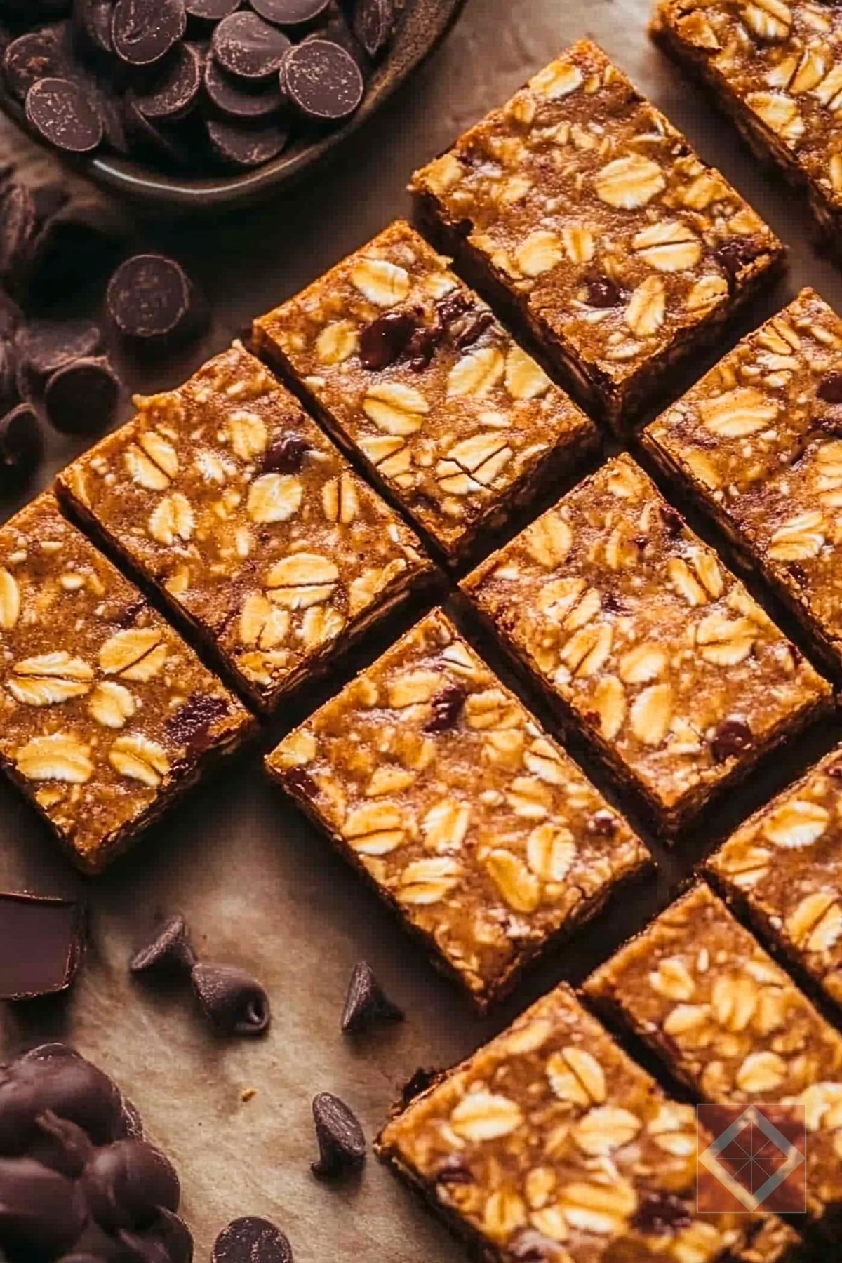 No-Bake Protein Bars with Cottage Cheese Recipe for Meal Prep - Protein Bars with Cottage Cheese pin 2 midia