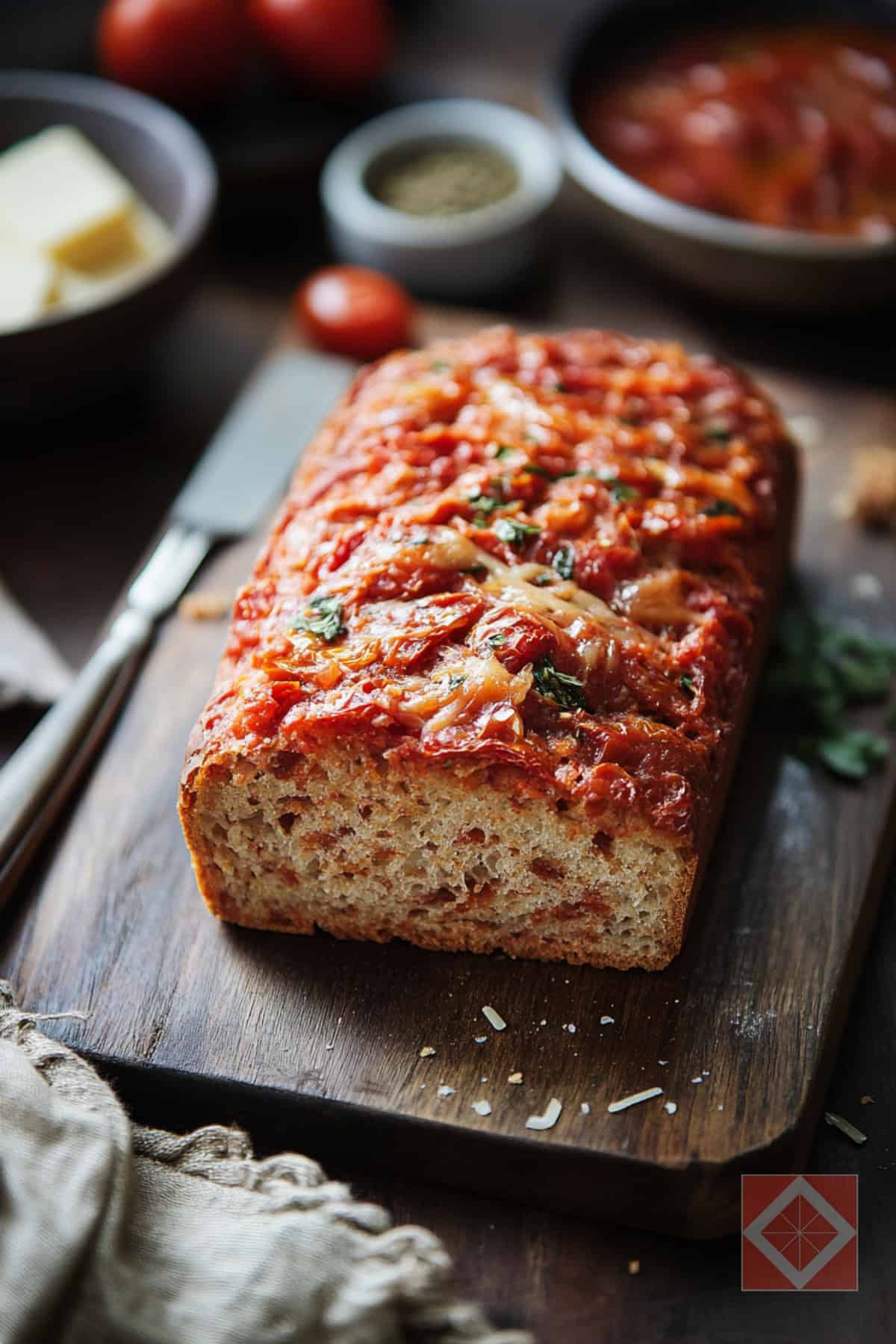 Grilled Cheese Hit Sun-Dried Tomato Parmesan Bread Machine Recipe - Sun Dried Tomato Parmesan Bread pin 2 midia
