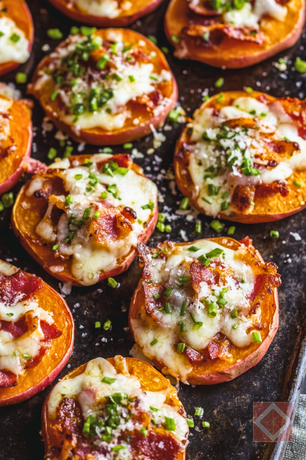Easy & Healthy Sweet Potato Pizza Bites - Sweet Potato Pizza Bites pin 1 midia