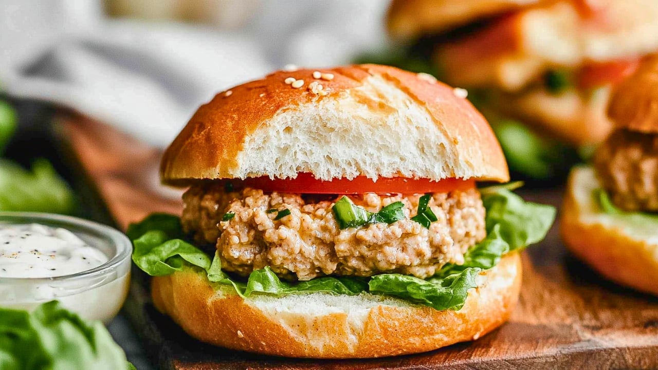 No-Fail Recipe for Two: Start with These Turkey Burgers - Turkey Burgers midia