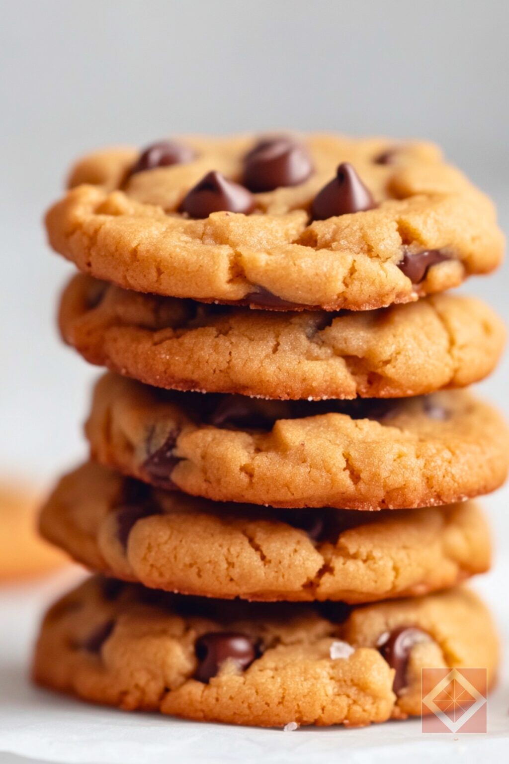 Chewy Peanut Butter-Chocolate Chip Cookies