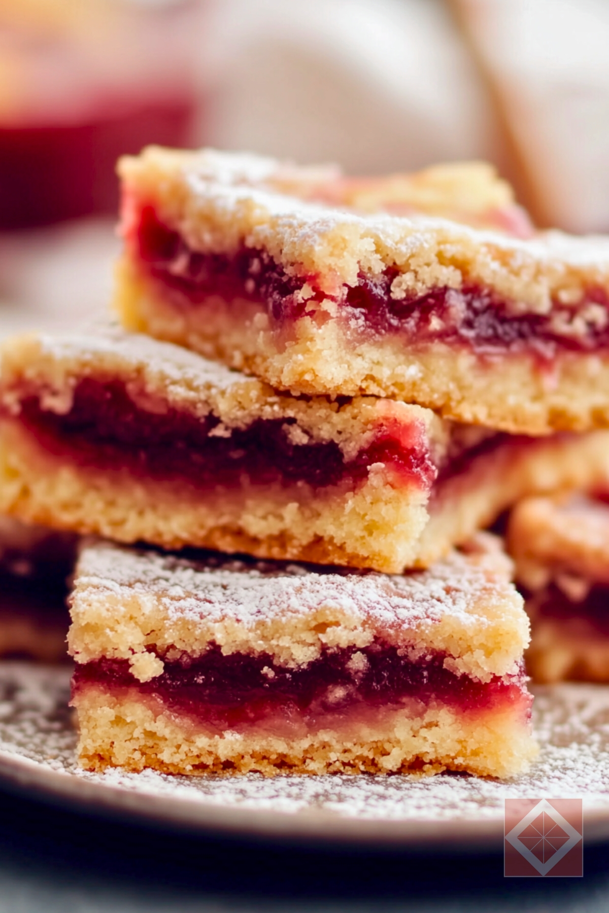 13 Weeknight Dessert Recipes That’ll Save Your Sanity (and Your Sweet Tooth) - Jam Jam Bars Dessert pin 1 midia