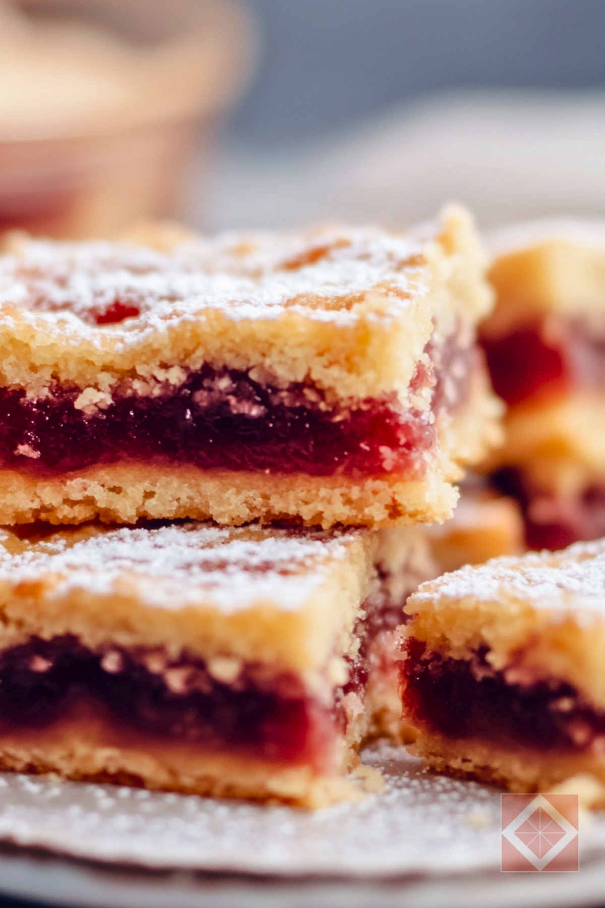 Classic Jam Jam Bars Dessert Recipe for Sweet Cravings - Jam Jam Bars Dessert pin 3 midia