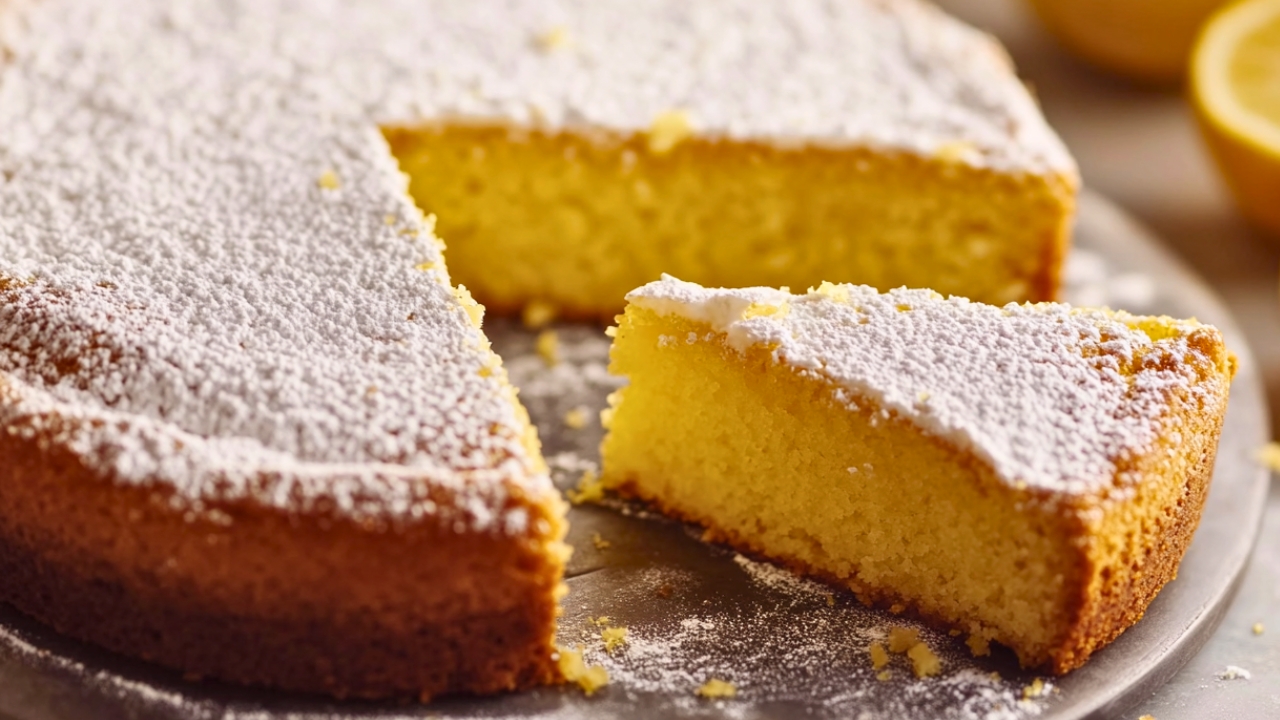 Lemon-Olive Oil Cake Recipe: Bright, Citrusy, & Rich - Lemon Olive Oil Cake Dessert midia
