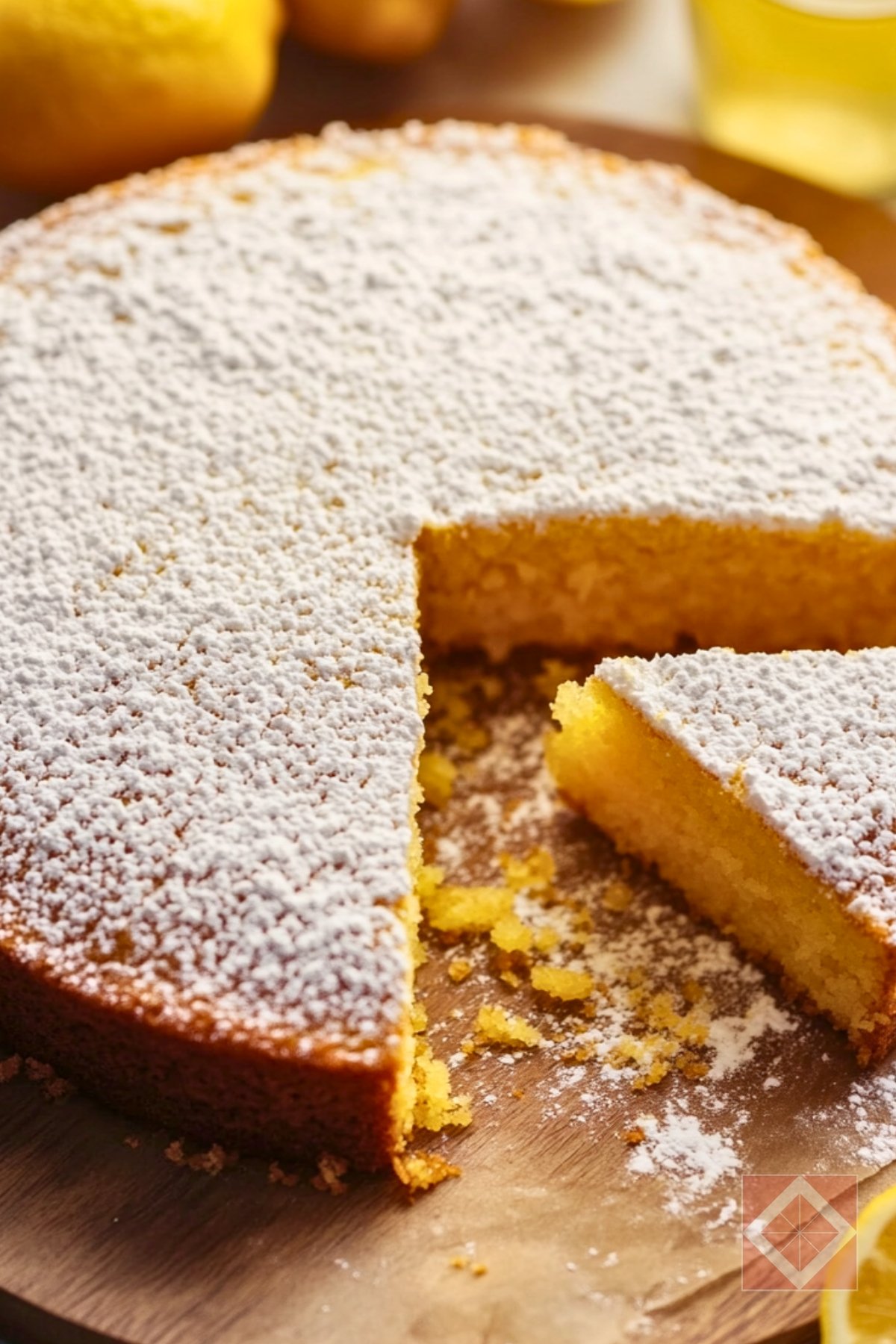 13 Weeknight Dessert Recipes That’ll Save Your Sanity (and Your Sweet Tooth) - Lemon Olive Oil Cake Dessert pin 1 midia