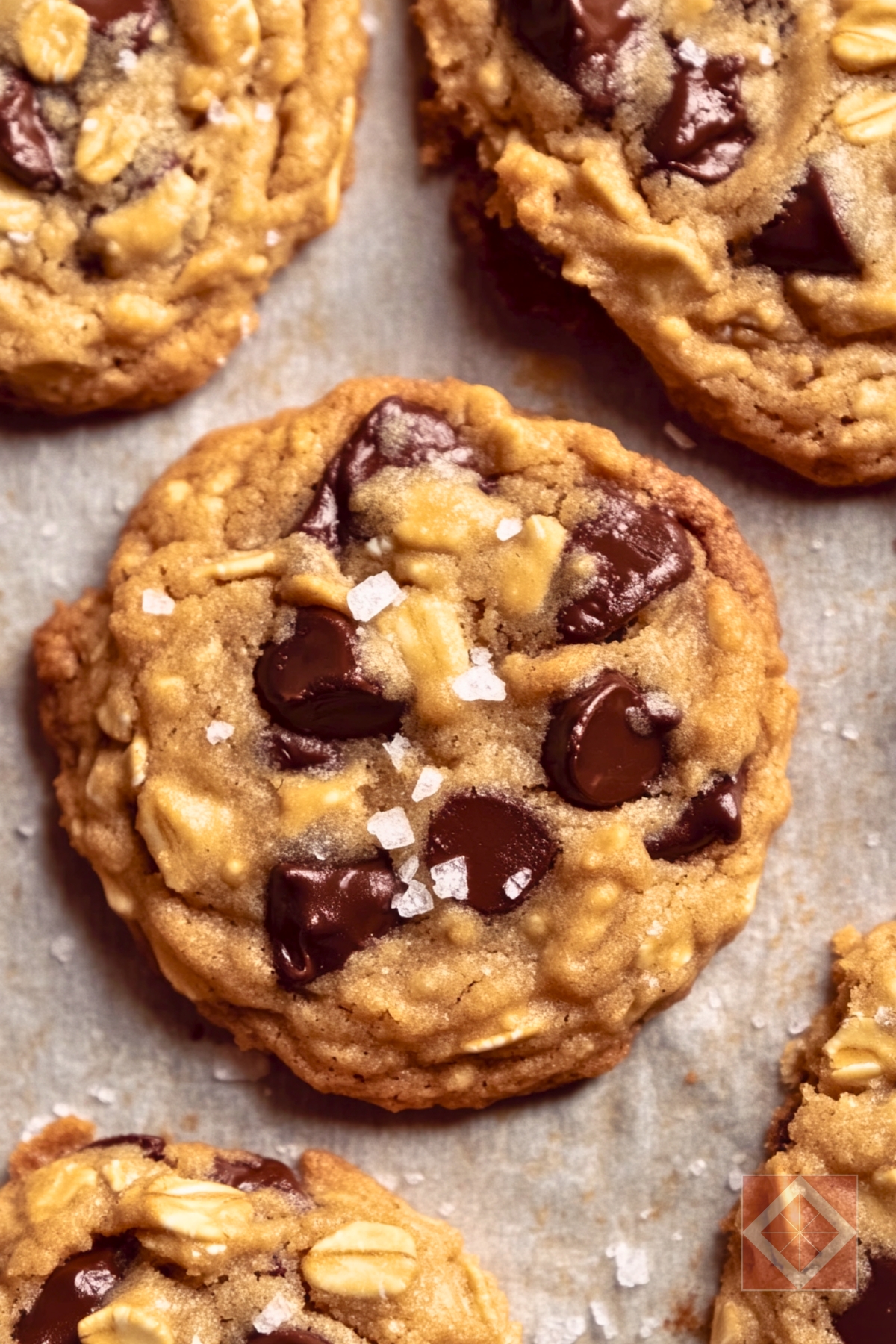Chewy Oatmeal Chocolate Chip Cookies - Oatmeal Chocolate Chip Cookies pin 2 midia